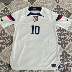 Nike Youth USMNT `22 Christian Pulisic #10 Home Replica Jersey